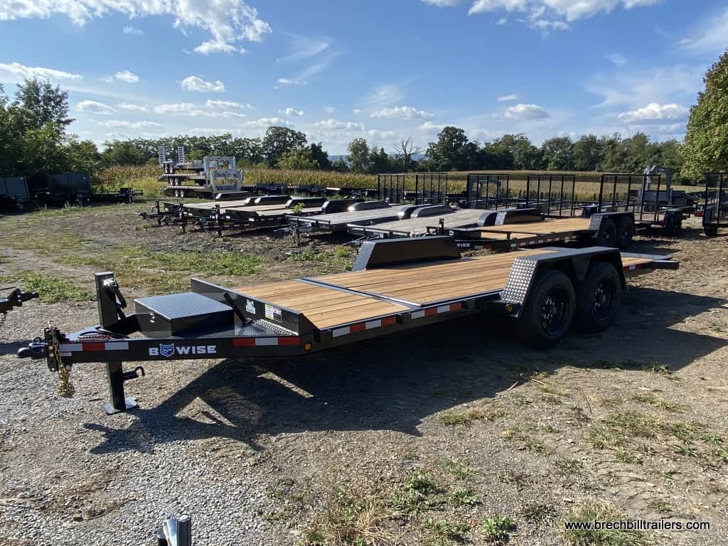 TG20-17 trailer parked outside