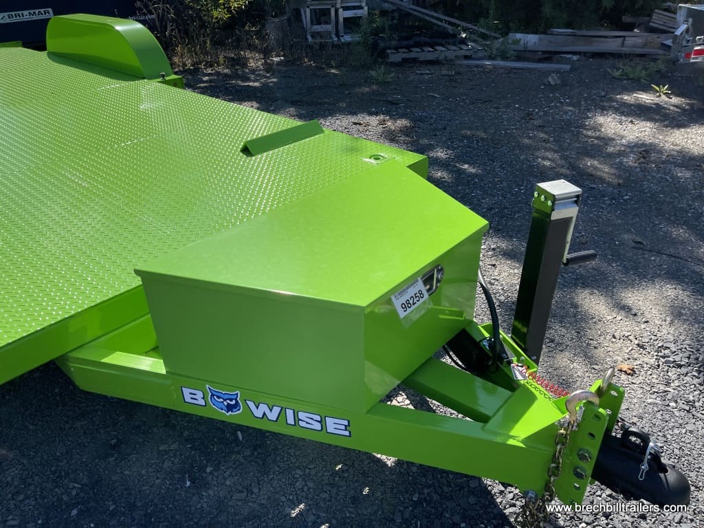 Green car hauler for sale