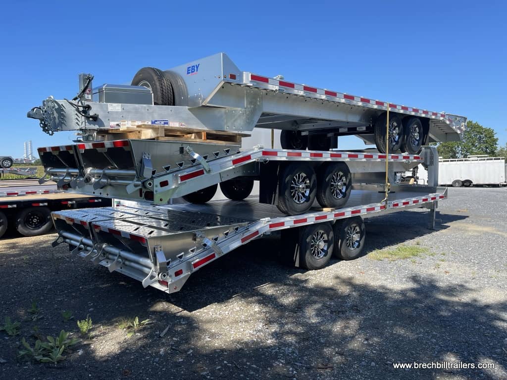 EBY 15.9K Deck-Over Gooseneck Equipment Trailer