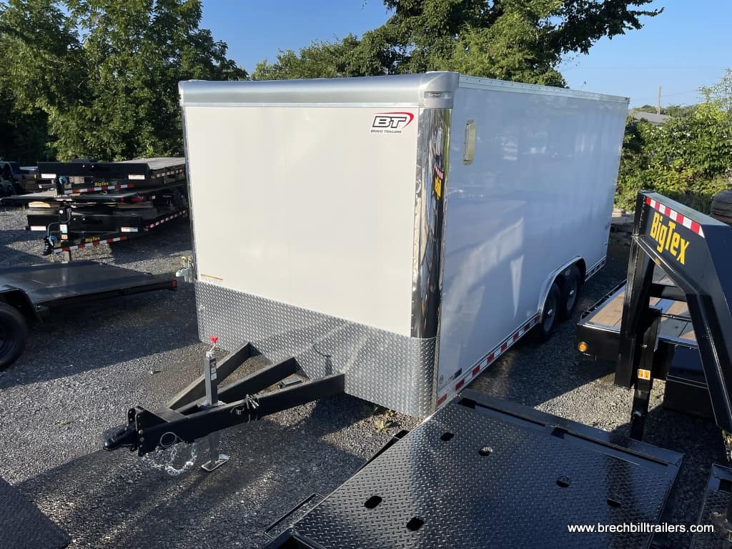 White Bravo trailer for sale