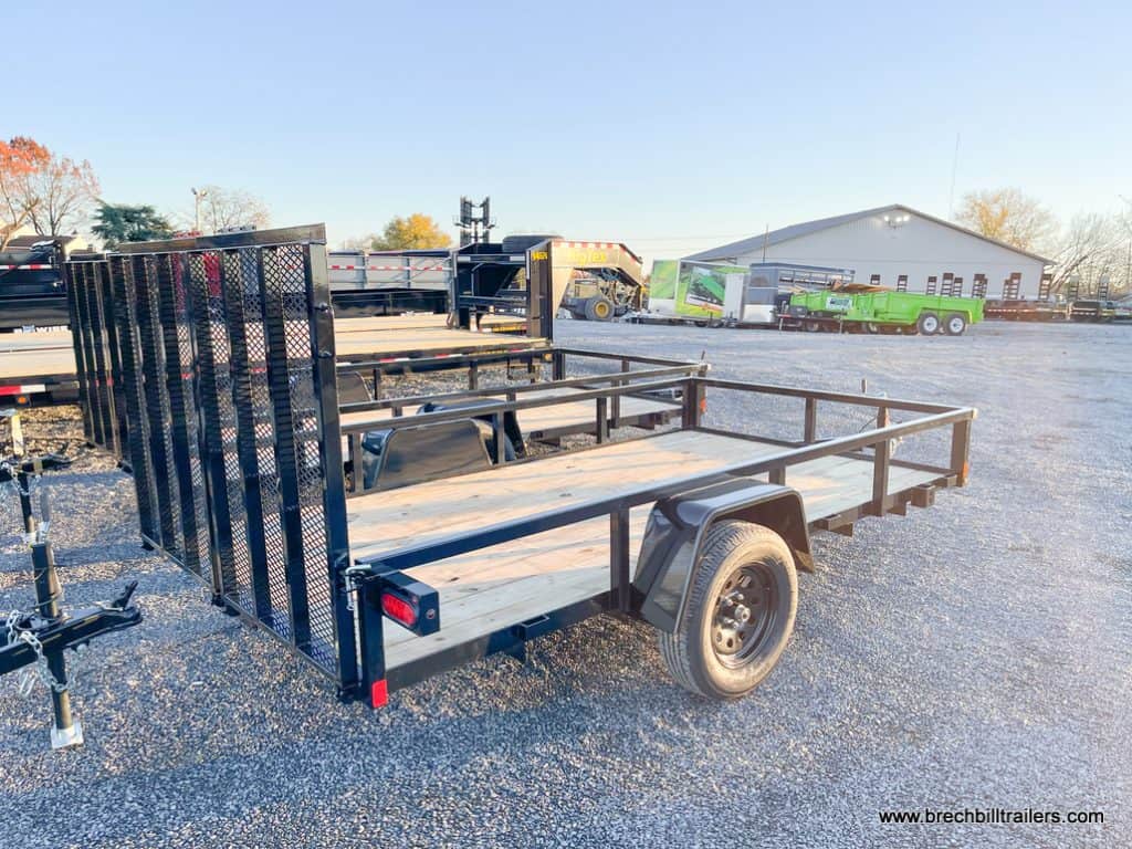 The Bwise UT 3K Utility Landscape Trailer