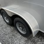 Trailer fender and wheels