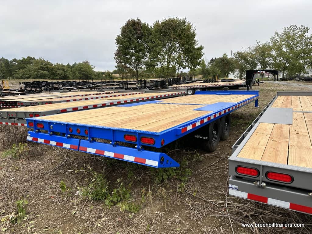 Blue Bwise tilt deck trailer for sale