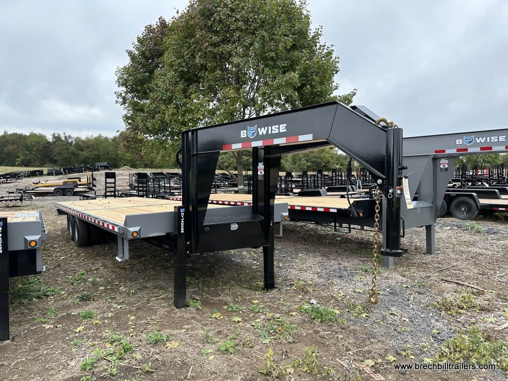 Bwise THD Hydraulic Tilt-Deck Gooseneck Trailer 102″x28’x26K (THDG28-25)