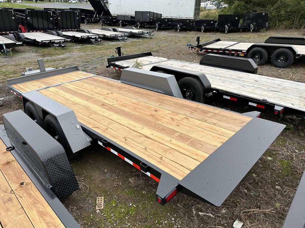 Gray Bwise TH Series Hydraulic Tilt Deck Trailer