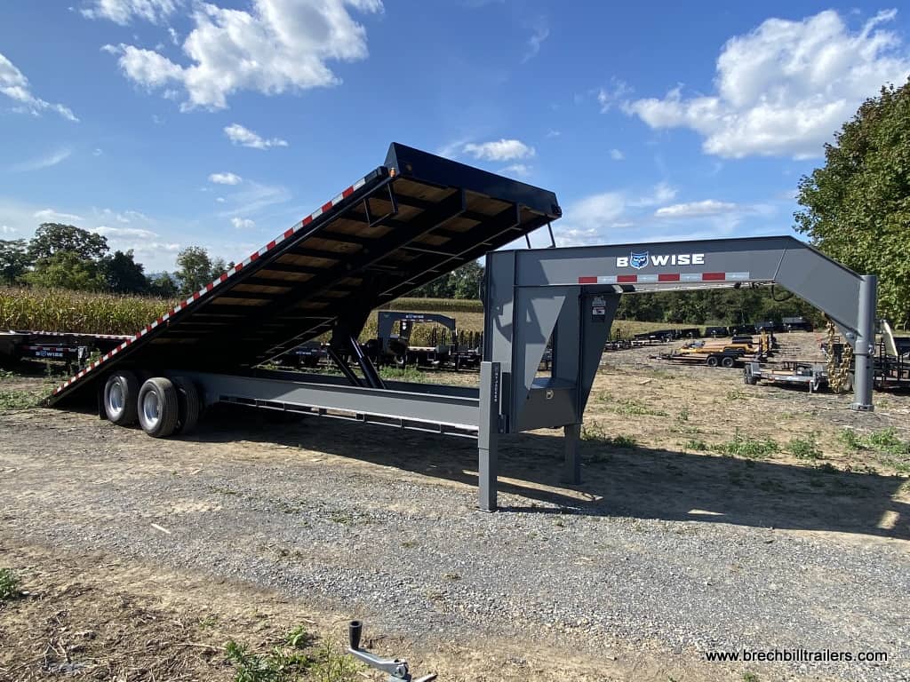 Gray THDG28-25 tilt deck trailer
