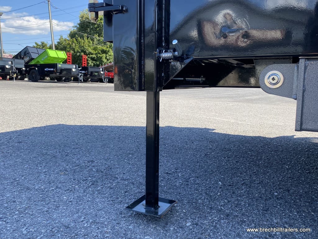 Lowered stabilizer leg