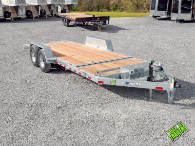 Bwise 14k Hydraulic Tilt Trailer 7x20 (HT20D-14HD-GALV)