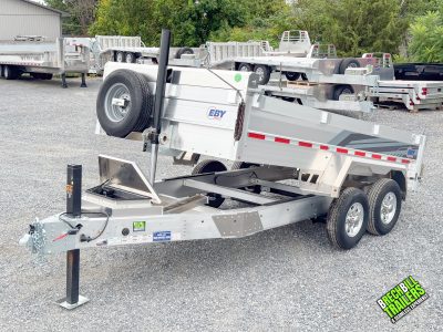 EBY All Aluminum Bumper Pull Dump Trailer 14 x82 x14K (CB14K14)