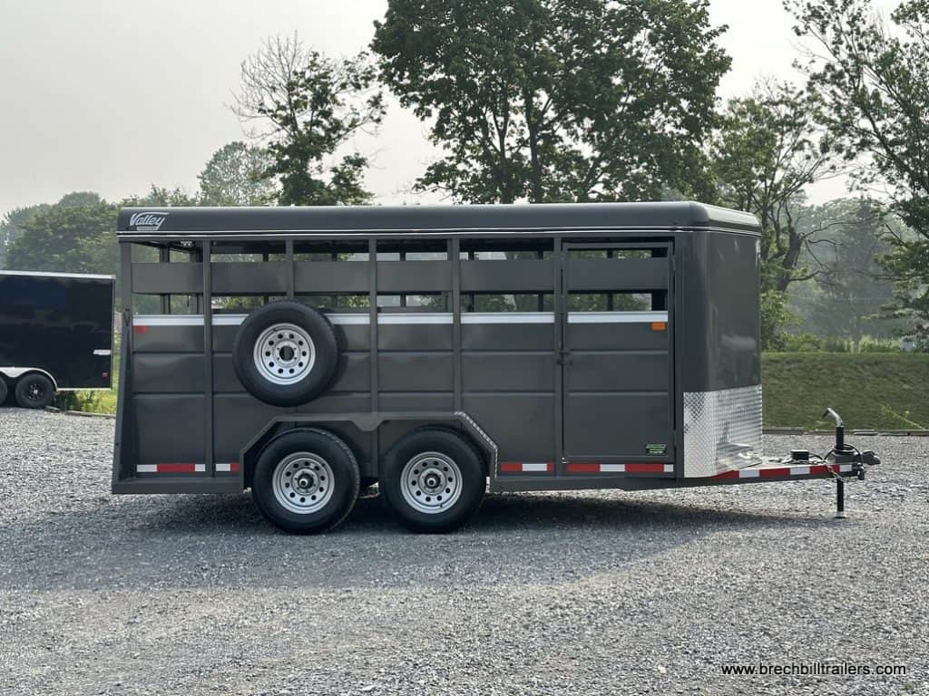 Valley 12K Stock Trailer 6’8″x16’