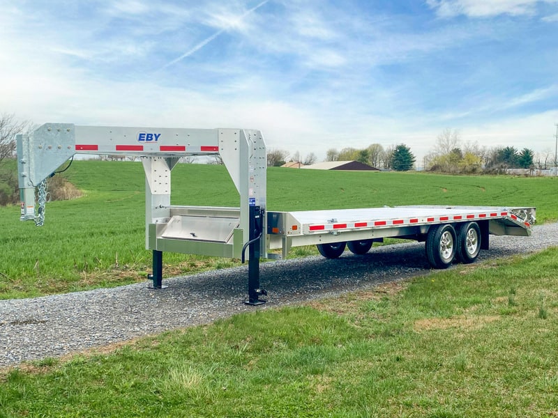 EBY 15.9K Deck-Over Gooseneck Equipment Trailer