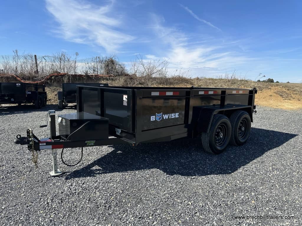 Bwise LP LE Low Pro Dump Trailer 6’x12’x12K (DT612LP-LE-12)