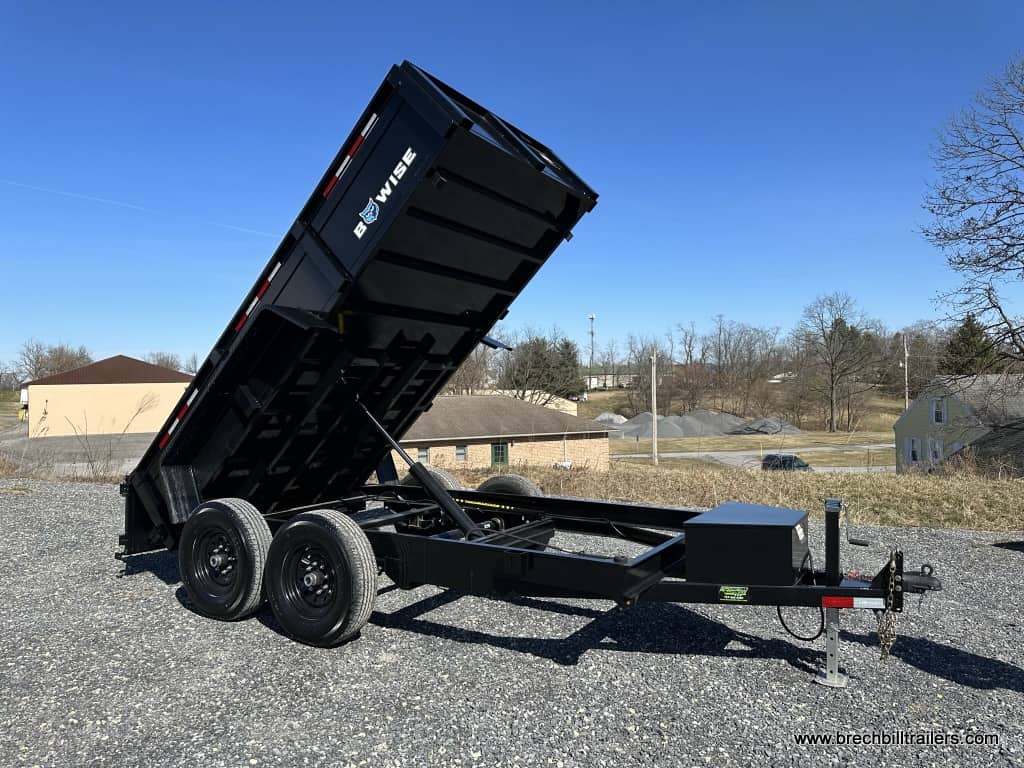 Bwise LP LE Low Pro Dump Trailer 6’x12’x12K (DT612LP-LE-12)