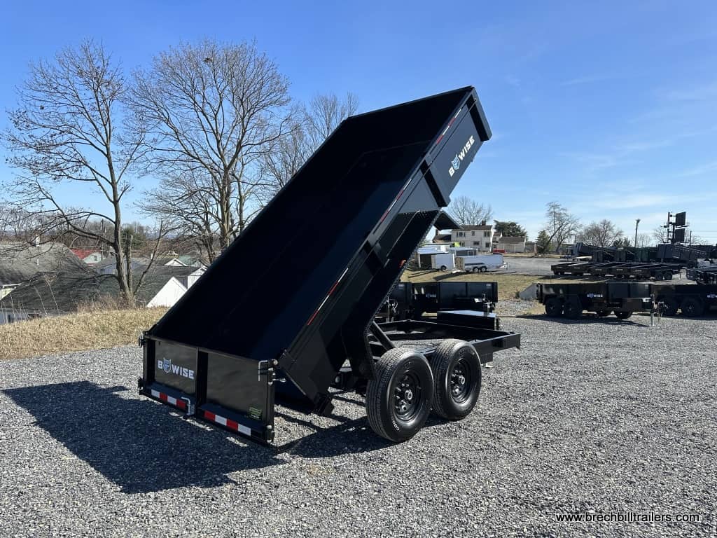 Bwise LP LE Low Pro Dump Trailer 6’x12’x12K (DT612LP-LE-12)