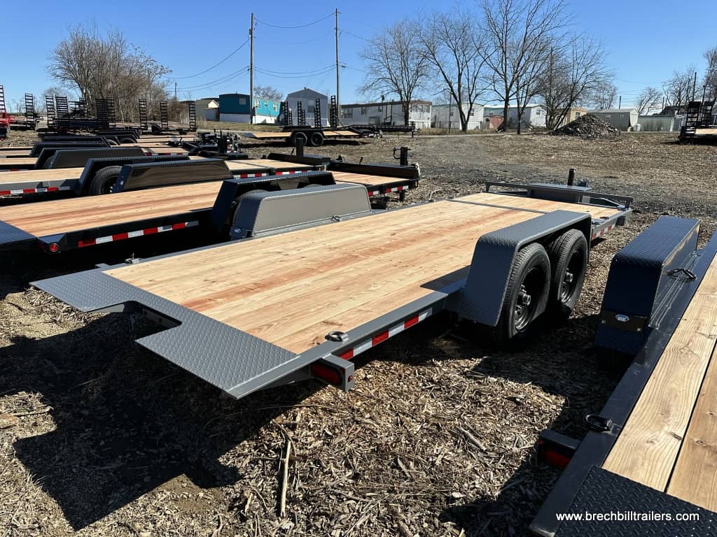 Bwise Low Pro 14K Hydraulic Tilt Trailer 7’x20’