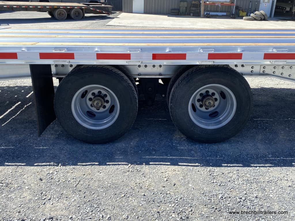 Wheels on the trailer