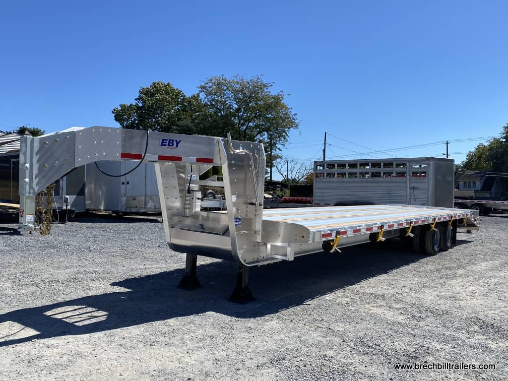 EBY Deck-Over Gooseneck Equipment Trailer