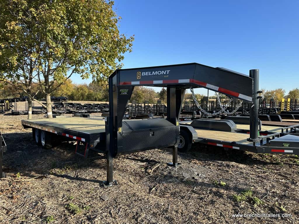Belmont Deckover Gooseneck Tilt Deck Equipment Trailer