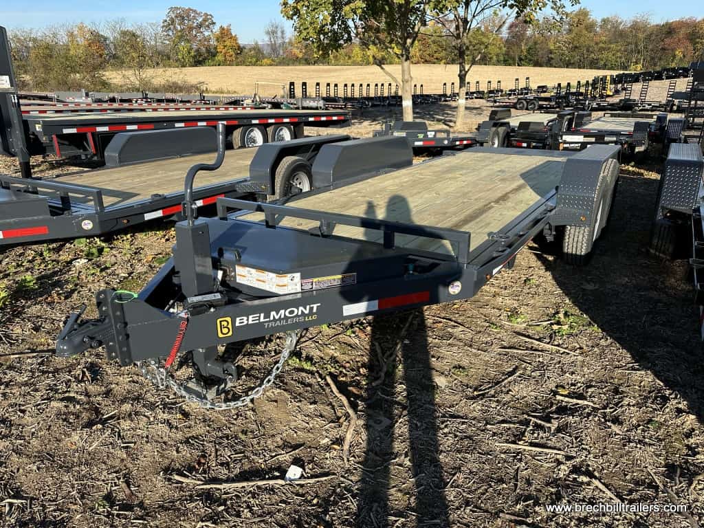 Belmont Low Pro Gravity Tilt Skid Steer Equipment Trailer - Brand new ready to sell