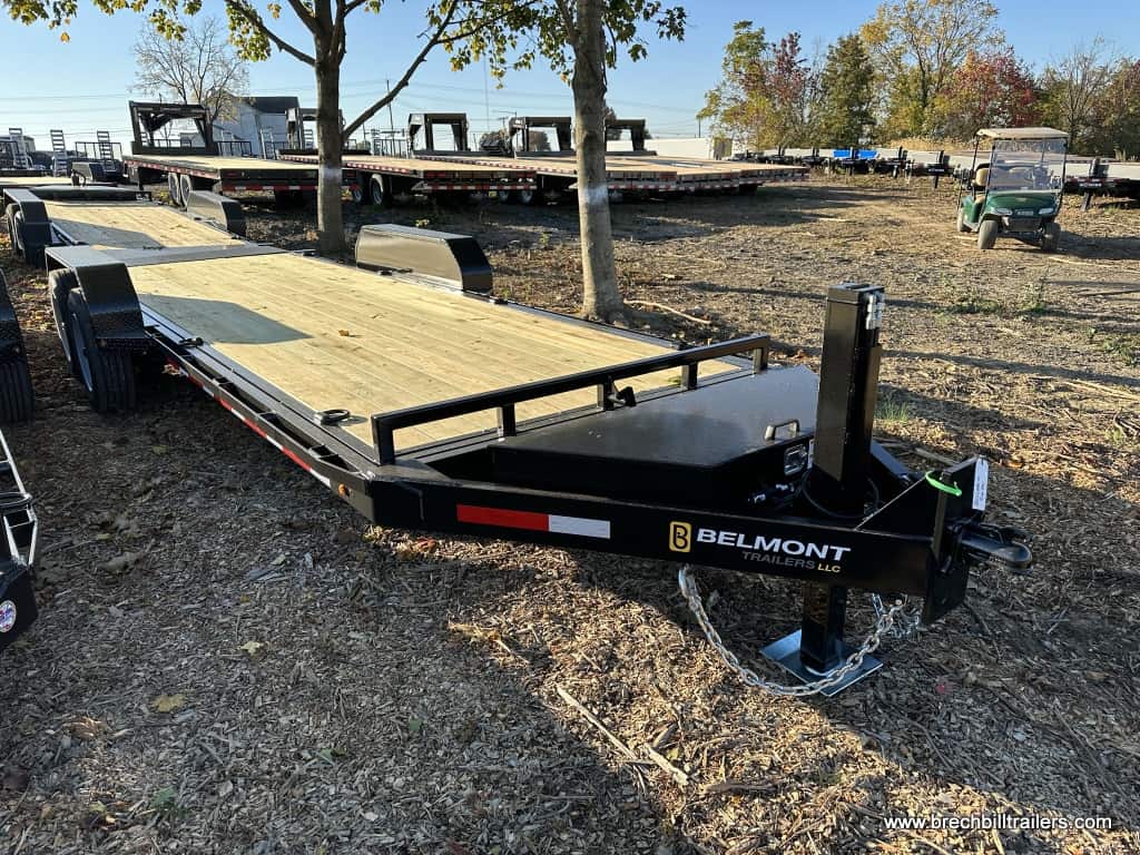 Belmont Equipment Trailer with Black Steel Frame