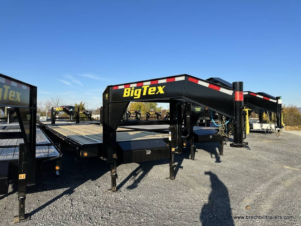 Big Tex Single Wheel Tandem Axle Gooseneck Trailer 8.5’x28’+5’x16K (14GN-28BK+5MR)