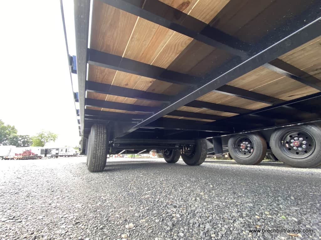 Under the Bwise Deck Over Gooseneck Equipment Trailer