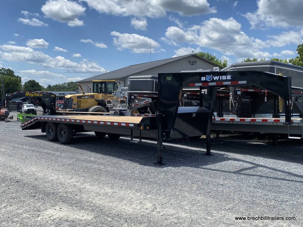 BWise Deck Over Gooseneck Equipment Trailer