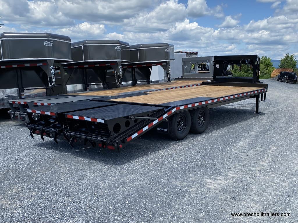 Bwise Deck Over Gooseneck Equipment Trailer