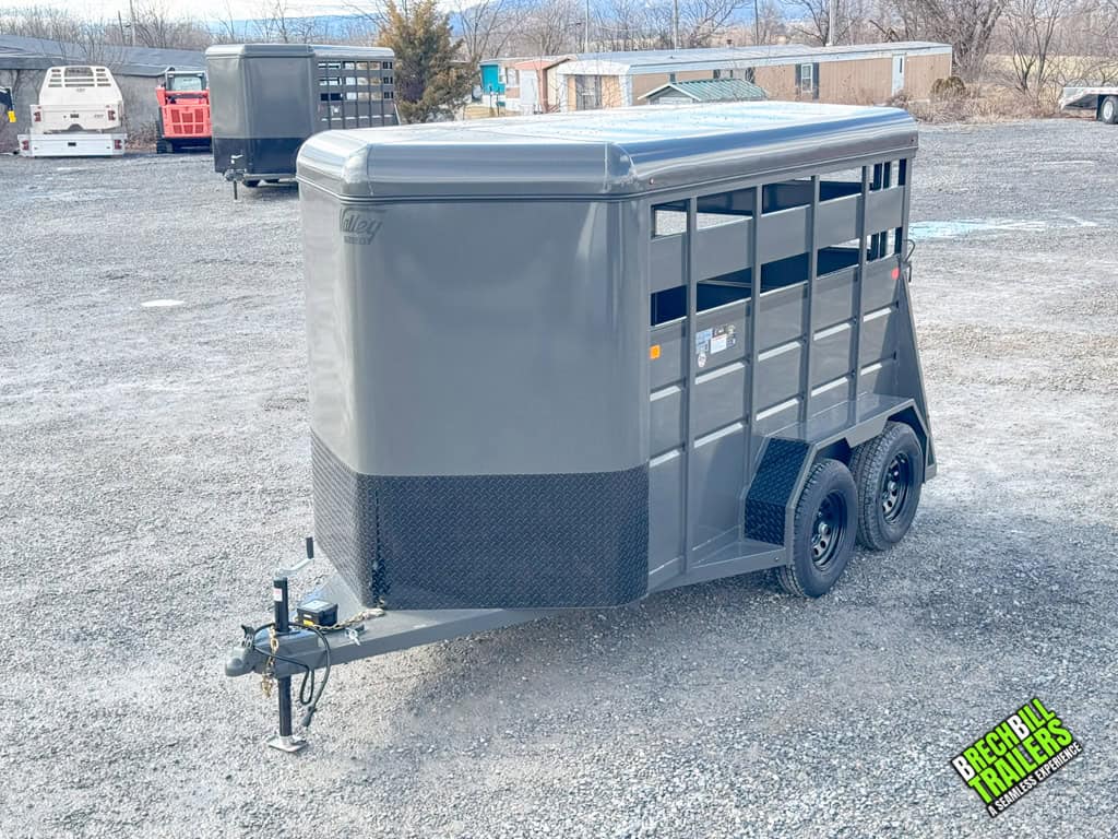 Brand new 6x12 Valley 7K Stock Trailer