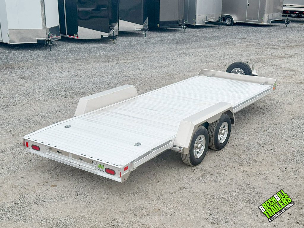 ALuminum EBY Low Pro Car Hauler Trailer