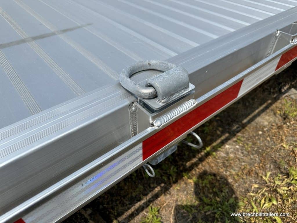 D ring on the trailer.