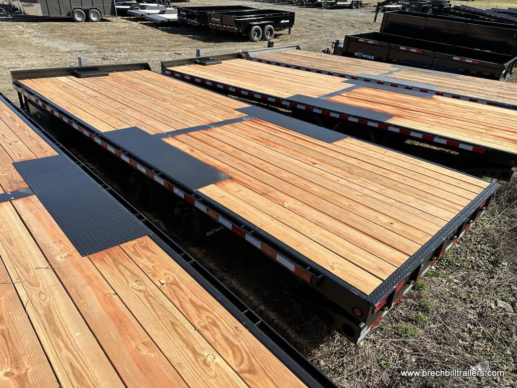 A few tilt deck trailers for sale