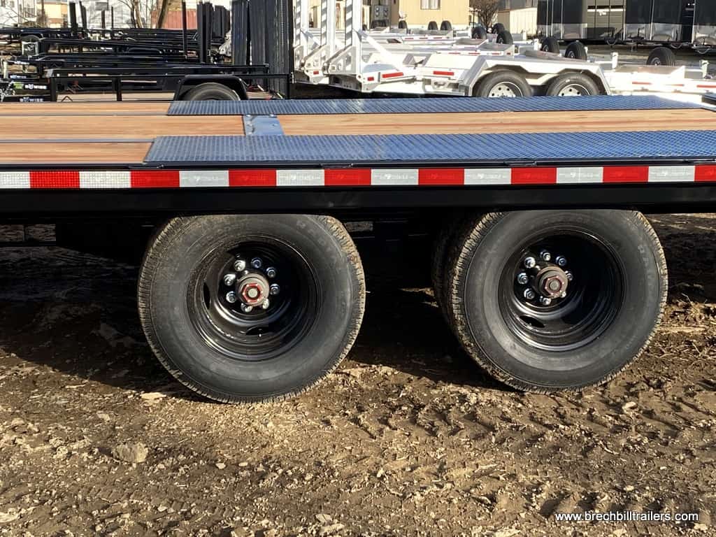 Wheels on the Bwise equipment trailer