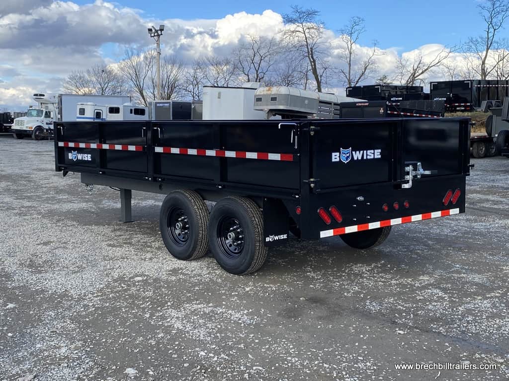 Bwise Deck Over 15.4K Tube Frame Dump Trailer
