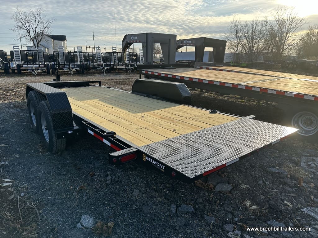 Belmont Low Pro Gravity Tilt Skid Steer Equipment Trailer for sale