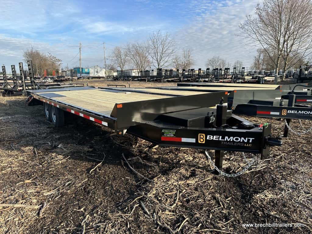 Front of the Belmont Deckover HD Equipment Trailer