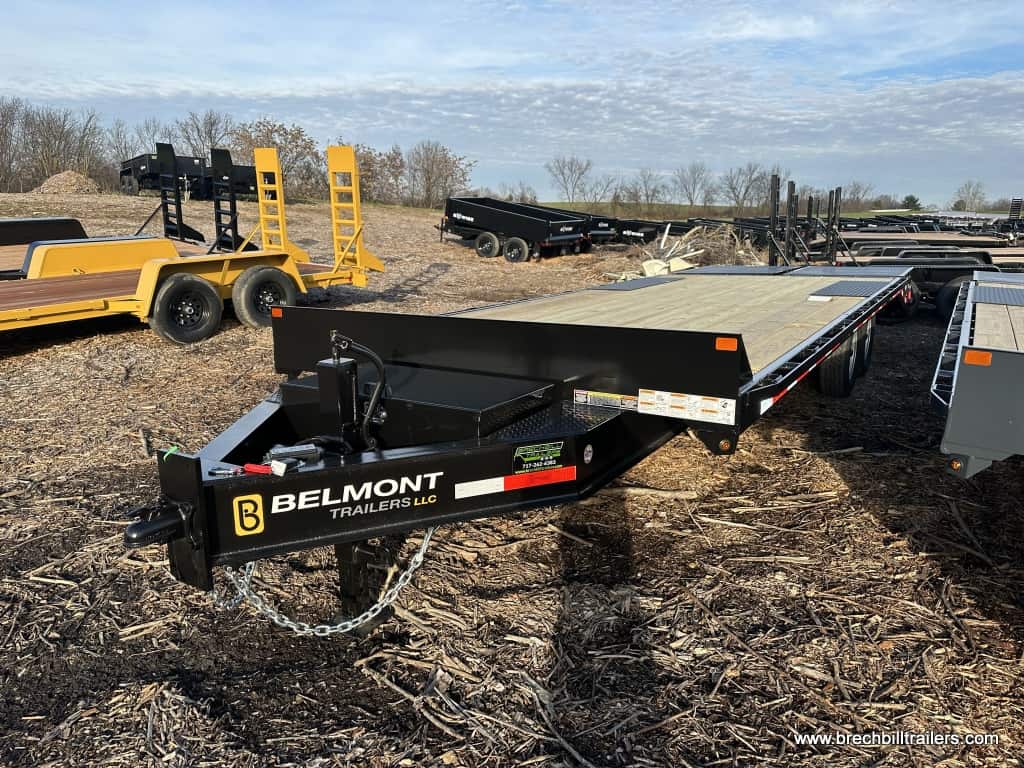 Belmont Low Pro Gravity Tilt Skid Steer Equipment Trailer