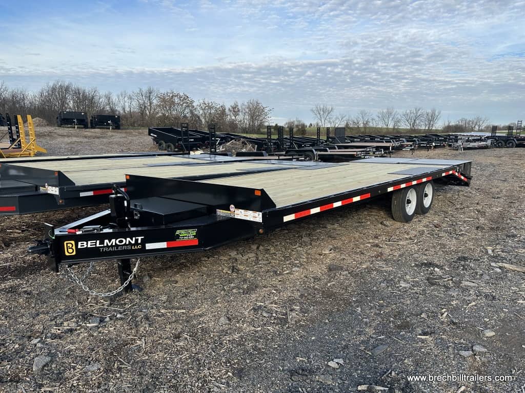 Belmont Equipment Trailer with Black Steel Frame
