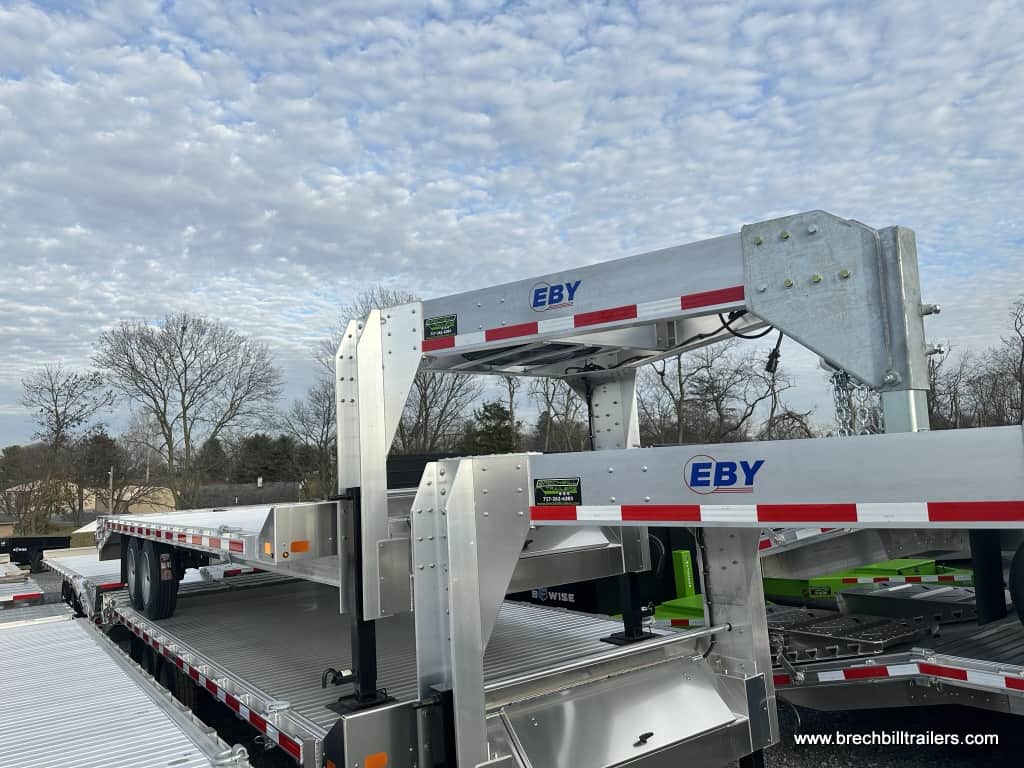 AN EBY 15.9K Deck-Over Gooseneck Equipment Trailer