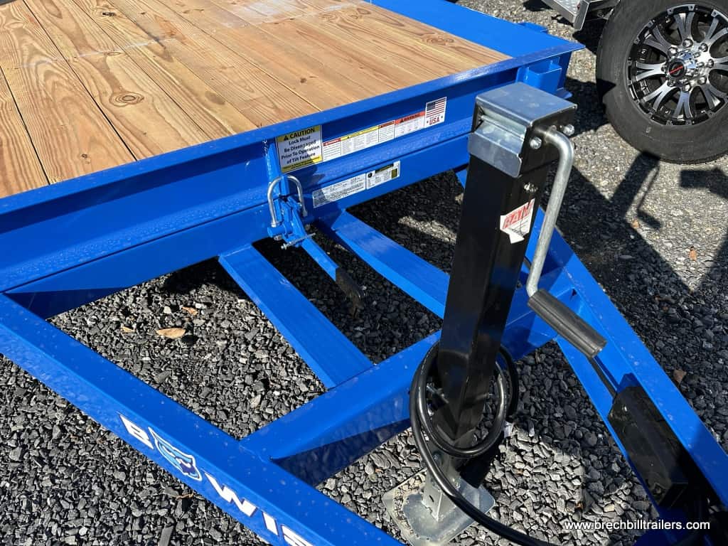 Jack on Bwise Low Pro Gravity Tilt Trailer 6.5’x16’x10K (T16-10)