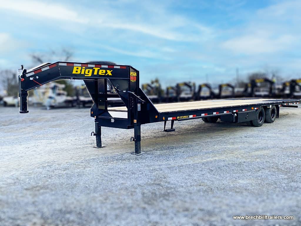 BigTex Heavy Duty Tandem Dual Wheel Gooseneck Trailer