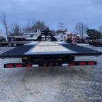 BigTex Heavy-Duty Tandem Dual-Wheel Gooseneck Trailer Back