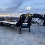 BigTex Heavy-Duty Tandem Dual-Wheel Gooseneck Trailer