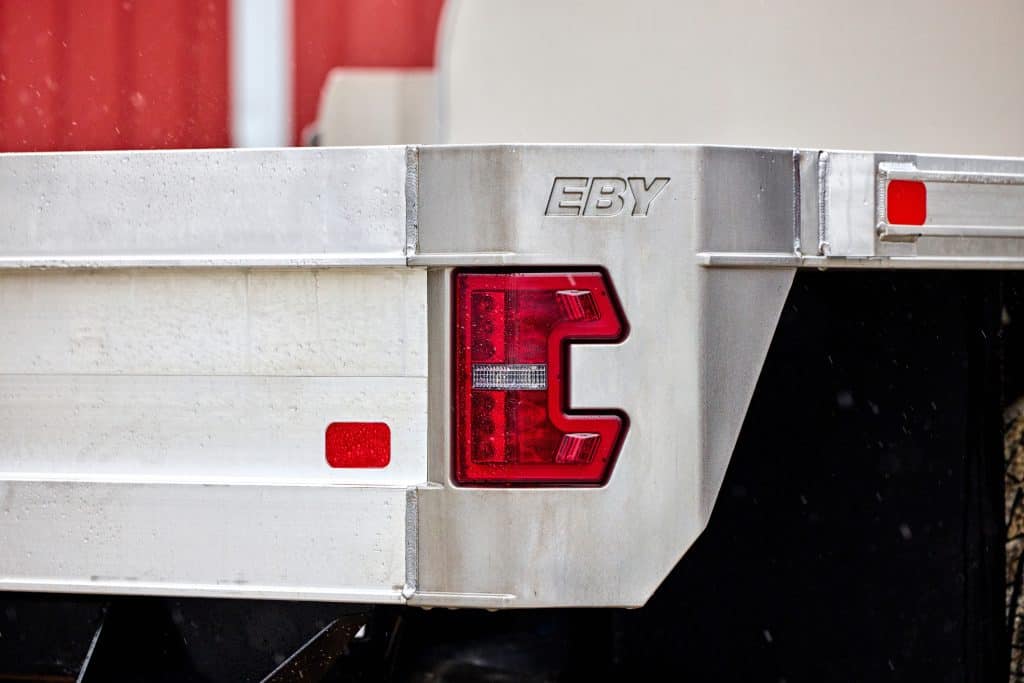 EBY Aluminum Flatbed Truck Bed Tail Light. Right Rear