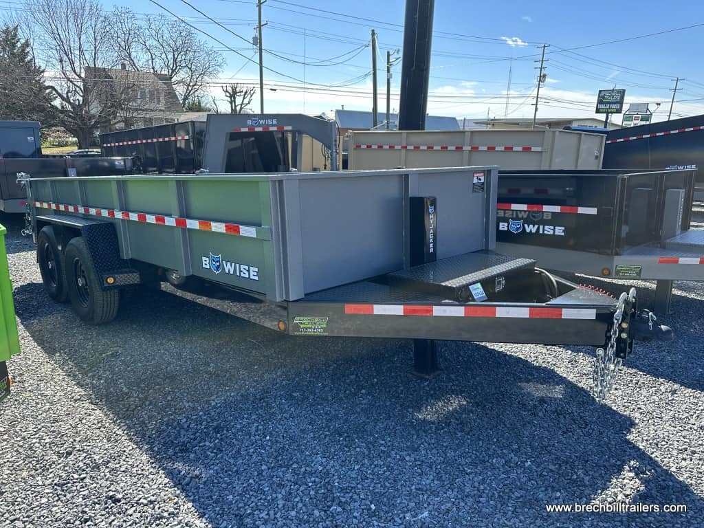 Bwise DLP 15K Heavy Duty Dump Trailer 7’x16’ (DLP16-15)