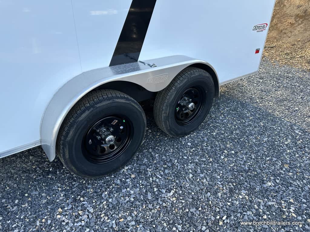 Fender and wheels on the Bravo Scout