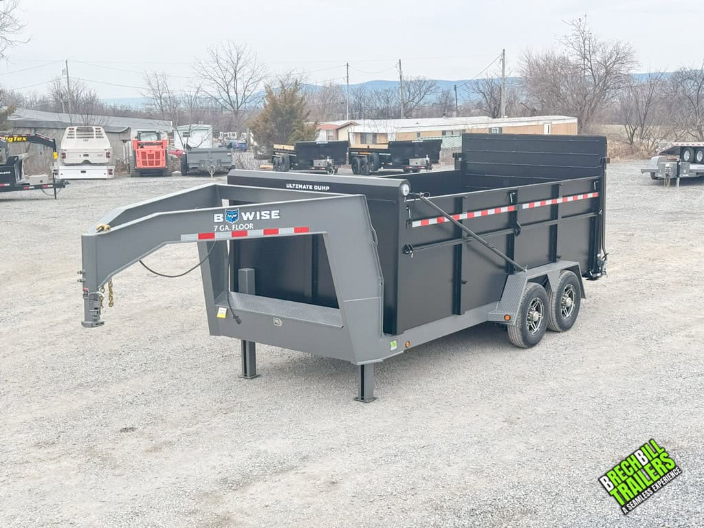 Bwise DU 16.8K Ultimate Gooseneck Dump Trailer
