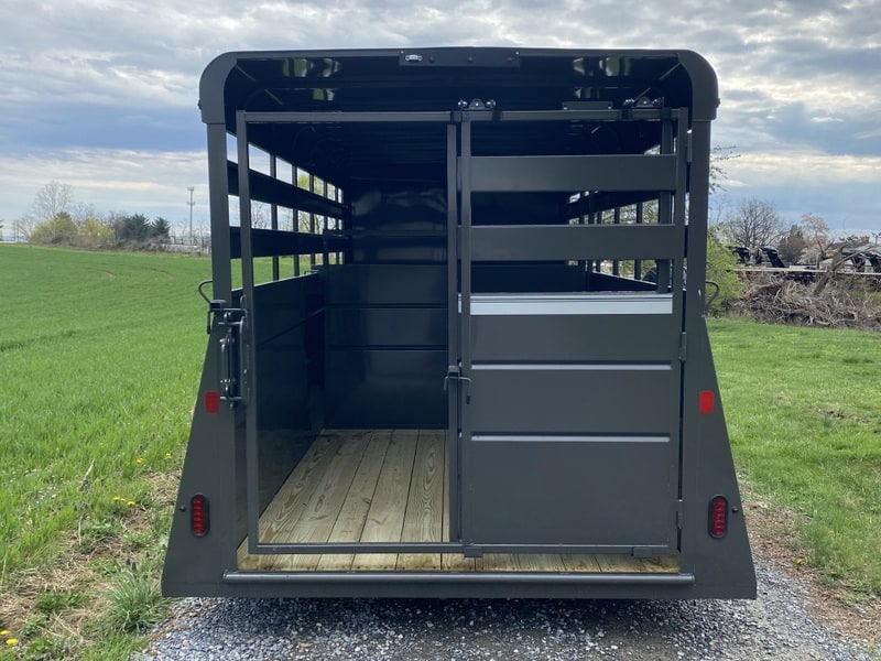 Back of the Valley 7K Steel Livestock Trailer 7x16