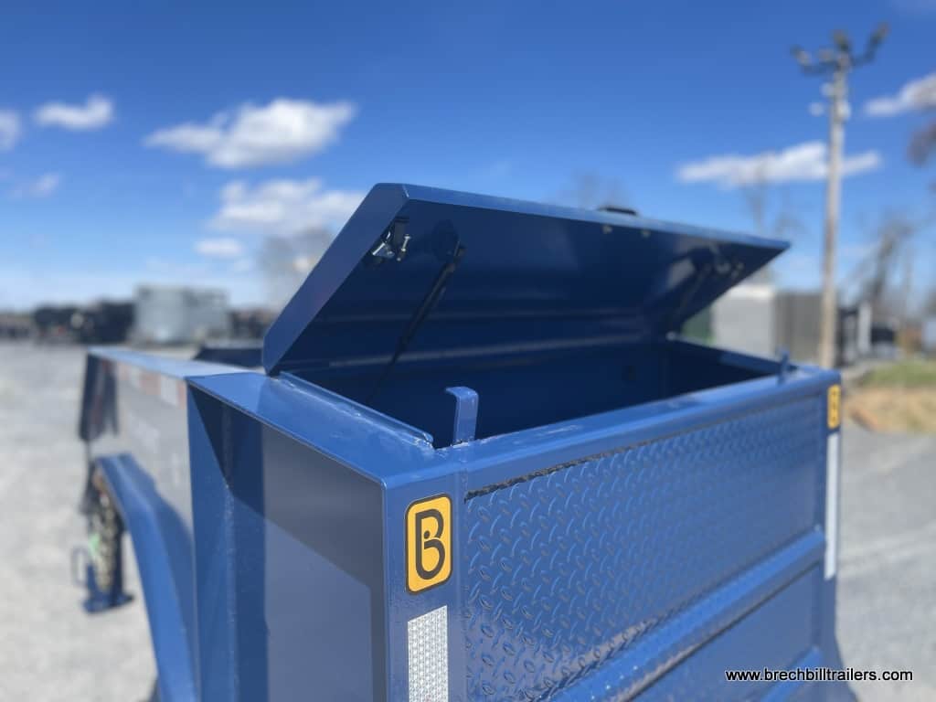 Toolbox on the trailer.