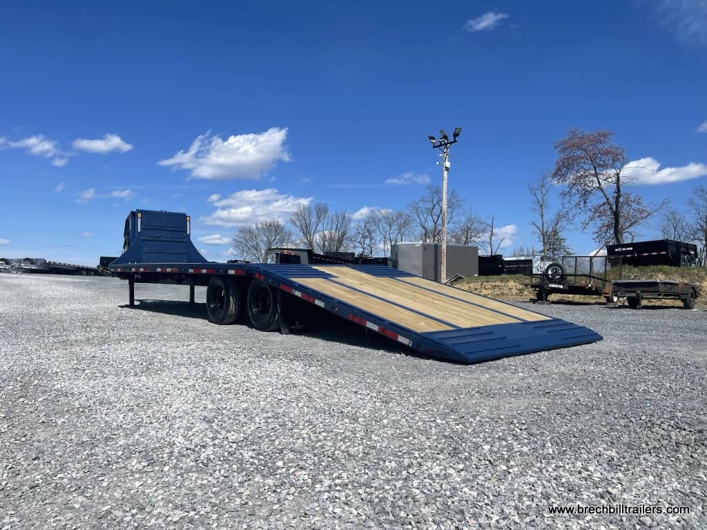 The back of the trailer.